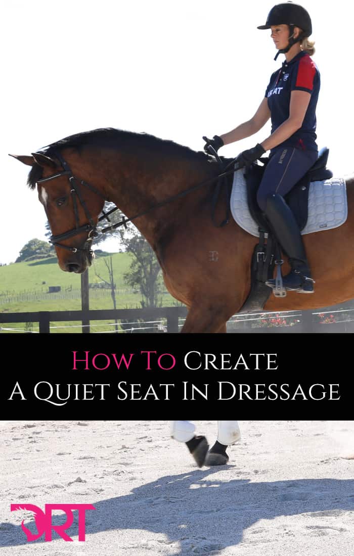 How to Create a Quiet Seat in Dressage? | Dressage Rider Training
